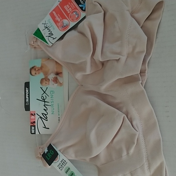 Playtex Nursing Bra Seamless Wireless Quick strap Bra L - Picture 2 of 13